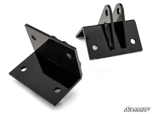 Angle view of SuperATV Polaris Ranger XP 570 Plow Pro snow plow blade