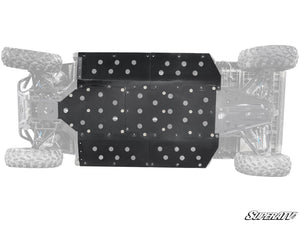 SuperATV Polaris Ranger Midsize 570 / 570 Crew Full Skid Plate, side view