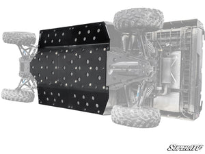 SuperATV Polaris Ranger Midsize 570 / 570 Crew Full Skid Plate, detail view