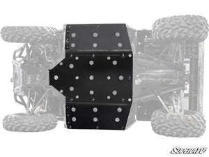 SuperATV Polaris Ranger Midsize 570 / 570 Crew Full Skid Plate, installed view