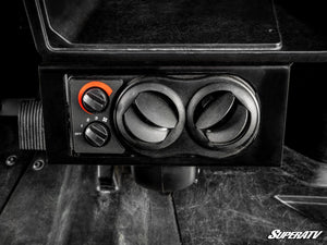 Polaris Ranger Midsize 570 under-dash heater fan control detail