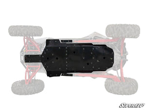 SuperATV Polaris RZR RS1 Full Skid Plate, front view
