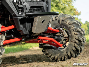 SuperATV Polaris RZR S 1000 / Trail 900 / Trail S Prerunner Front Bumper, mounted view