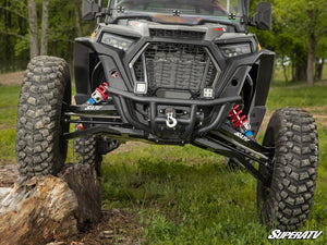 SuperATV Polaris RZR XP Turbo S Winch-Ready Front Bumper, detail view