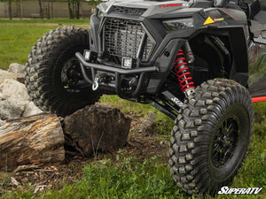 SuperATV Polaris RZR XP Turbo S Winch-Ready Front Bumper, side view