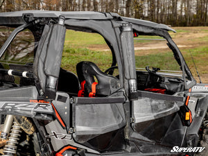 SuperATV Polaris RZR XP 4 1000 / XP 4 Turbo / S4 / 4 900 Soft Upper Doors, detail view