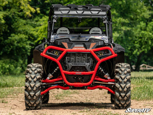 SuperATV Polaris RZR XP 1000 / XP Turbo Front Bumper, angle view