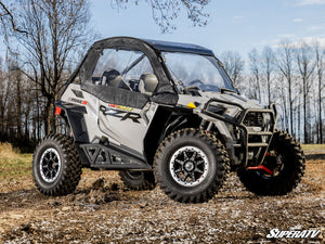 SuperATV Polaris RZR Trail 900 / Trail S 900 / S 1000 Soft Upper Doors, angle view