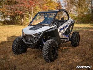 Polaris RZR Pro XP forward offset A-arms built from 1.5 in. tubing, 25 percent larger than stock