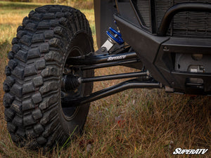 SuperATV Pro XP A-arms with adjustable pivot blocks for full camber adjustability