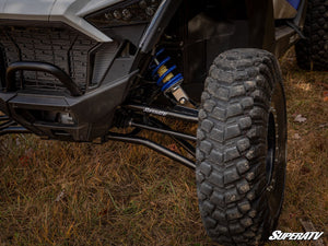Pro XP forward offset A-arms giving clearance for tires up to 33 inches