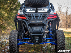 SuperATV Polaris RZR Pro XP Rear Bumper, angle view