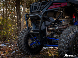 SuperATV Polaris RZR Pro XP Rear Bumper, installed view