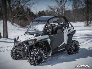 SuperATV Polaris RZR 900 / S 900 / Trail S Aluminum Doors, mounted view
