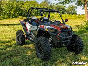 SuperATV Polaris RZR XP 1000 / XP Turbo Low Profile Front Bumper, installed view