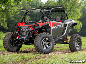 SuperATV Polaris RZR XP Front Bumper, angle view