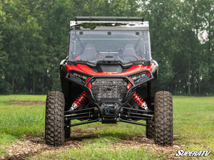 SuperATV Polaris RZR XP Front Bumper, installed view