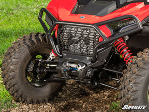 SuperATV Polaris RZR XP Front Bumper, alternate angle