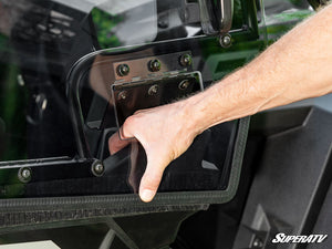 RZR XP 1000 Hard Upper Doors – All-Season Cab Kit - Dunes 2 Dezert SXS