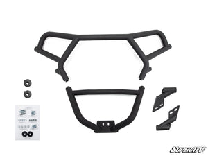 SuperATV Polaris RZR XP Turbo S Front Bumper, mounted view