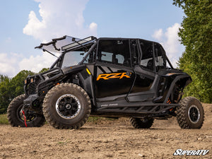 SuperATV Polaris RZR XP 4 / XP S 4 Hard Cab Upper Doors, angle view