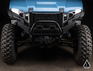 Polaris Xpedition inner fender guards honeycomb aluminum panel detail by Assault Industries