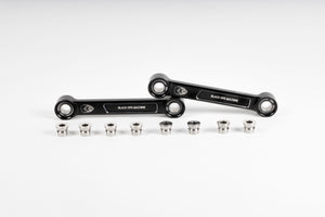 Black Ops Can-Am X3 Billet Rear Sway Bar Links with mounting hardware – sold in pairs