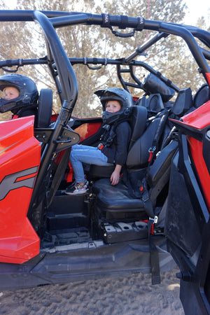 RZR 4 Turbo R Rear Bump Seat (2020-2025) - Dunes 2 Dezert SXS