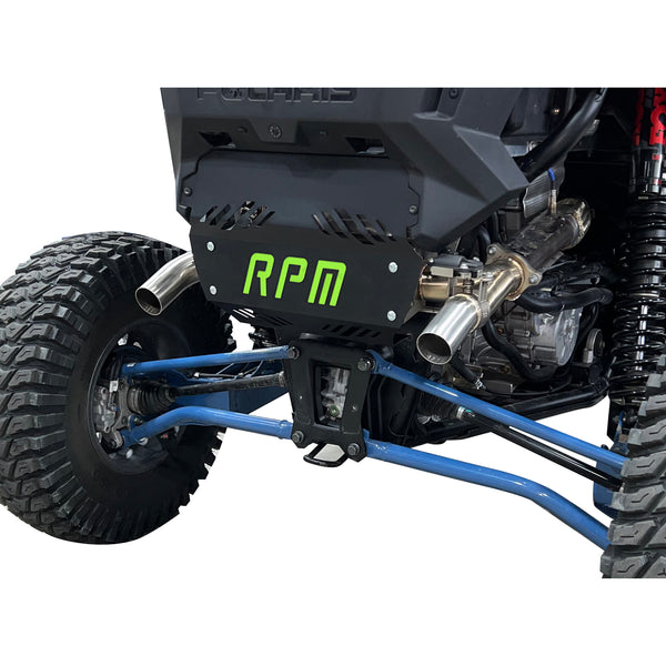 RPM RZR PRO XP, Turbo R E-Valve Muffler Dual Tip - Dunes 2 Dezert SXS