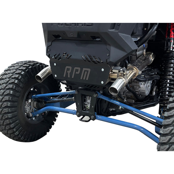 RPM RZR PRO XP, Turbo R E-Valve Muffler Dual Tip - Dunes 2 Dezert SXS