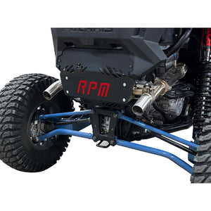 RPM RZR PRO XP, Turbo R E-Valve Muffler Dual Tip - Dunes 2 Dezert SXS