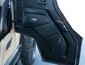 PRP Rear Door Bags – Polaris General 4 16+ w/ Knee Pad - Dunes 2 Dezert SXS