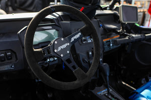 PRP Deep Dish Suede Steering Wheel – 13" Off-Road Grip - Dunes 2 Dezert SXS