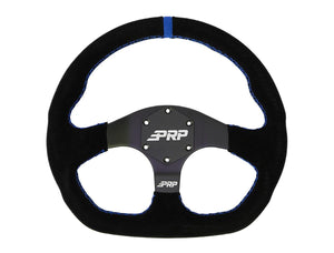 PRP Comp-R Suede Steering Wheel – Flat Bottom 13" - Dunes 2 Dezert SXS