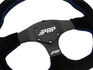 PRP Comp-R Suede Steering Wheel – Flat Bottom 13" - Dunes 2 Dezert SXS