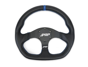 PRP Comp-R Leather Steering Wheel – Flat Bottom 13" - Dunes 2 Dezert SXS