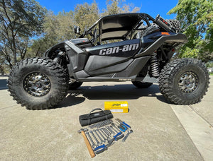 PRP Roll-Up Tool Bag + 35pc Kit – Can-Am UTV Models - Dunes 2 Dezert SXS