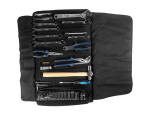 PRP RZR Roll-Up Tool Bag + 36pc Trail Tool Kit - Dunes 2 Dezert SXS