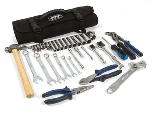 PRP RZR Roll-Up Tool Bag + 36pc Trail Tool Kit - Dunes 2 Dezert SXS