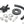 SuperATV quick-start flow valve kit with valve, hose and clamps for the Can-Am Maverick X3 heater