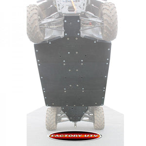Polaris Ranger 800 Crew UHMW Skid Plate - Dunes 2 Dezert SXS