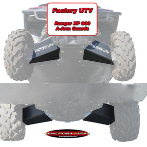 Polaris Ranger XP 900 UHMW A-Arm Guards - Dunes 2 Dezert SXS