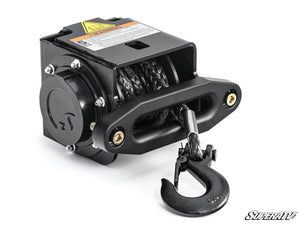 SuperATV Ready Rope retractable UTV tow rope housing with clevis hook