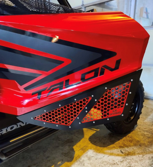 AJK Offroad Vented Honda Talon Lower Doors - Dunes 2 Dezert SXS