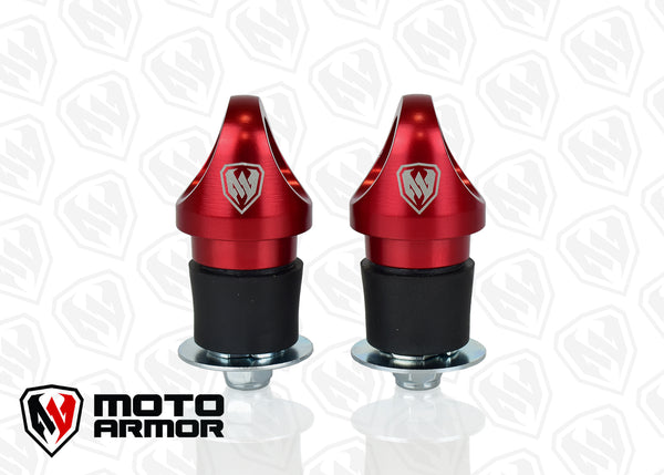Moto Armor Billet Turn Lock Anchors for Polaris RZR – Anodized aluminum with rubber expansion fit