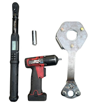 Geiser X3 clutch torquing tool required tools torque wrench impact 17mm socket