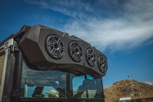 Polaris Ranger Rear Audio Cap | Rockford Fosgate 800W - Dunes 2 Dezert SXS