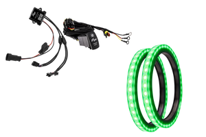 8" RGB LED Speaker Rings (Pair) | UTVS-8LSR - Dunes 2 Dezert SXS