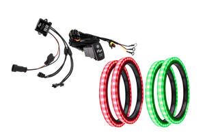 6.5" RGB LED Speaker Rings (Pair) | UTVS-65LSR - Dunes 2 Dezert SXS