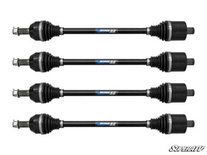 SuperATV Rhino 2.0 Axles – Polaris RZR Pro R Heavy Duty - Dunes 2 Dezert SXS